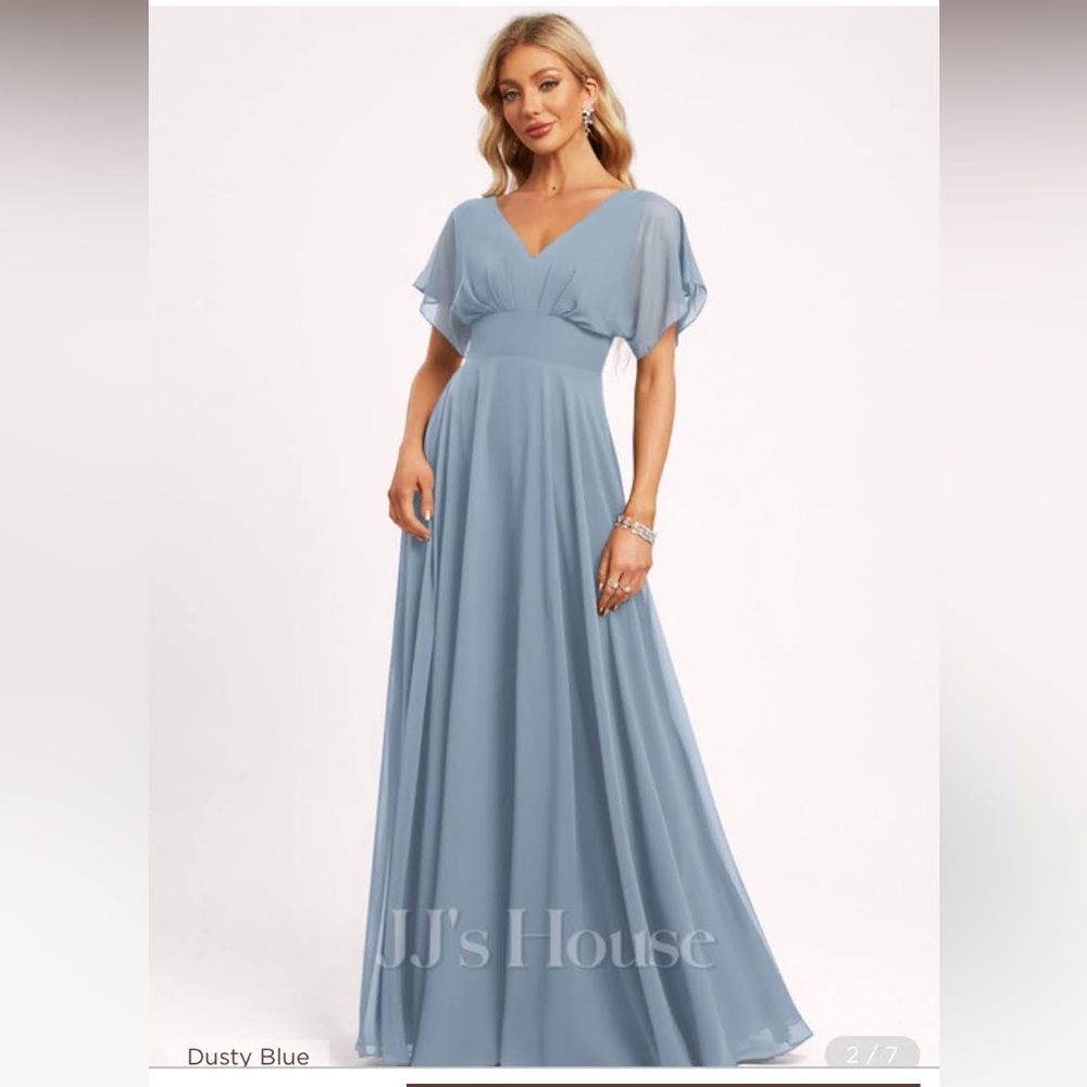 Dusty Blue bridesmaid dress